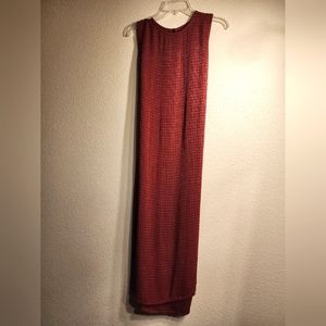 Eileen Fisher Gingham Tank Dress (Tie-able)